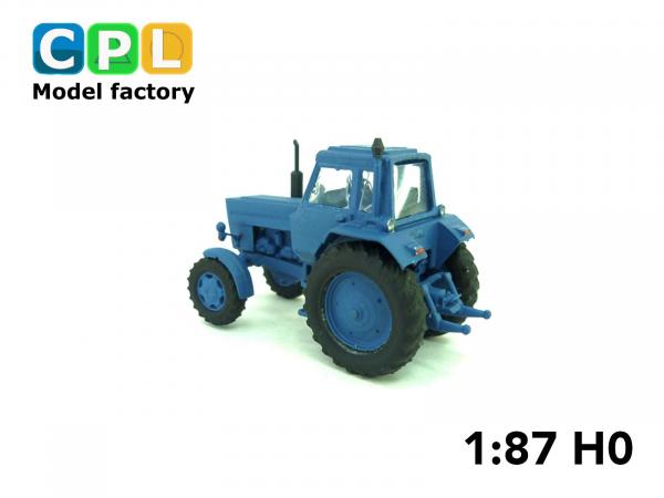Traktor Belaruss MTS-82 kleine Kabine blau Bj 1978